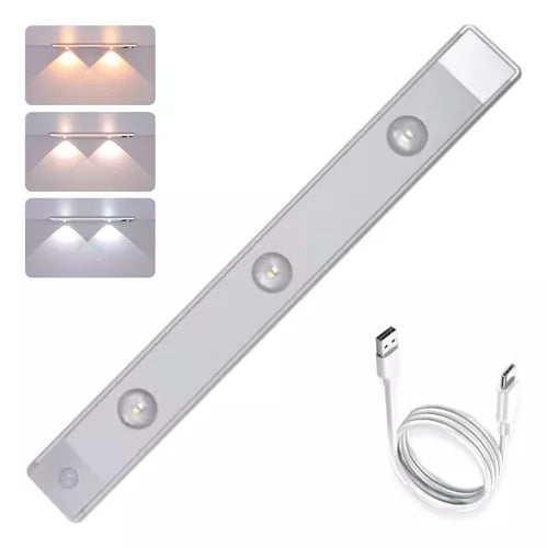 ¡PROMO 3X1! Barra Led con Sensor Movimiento
