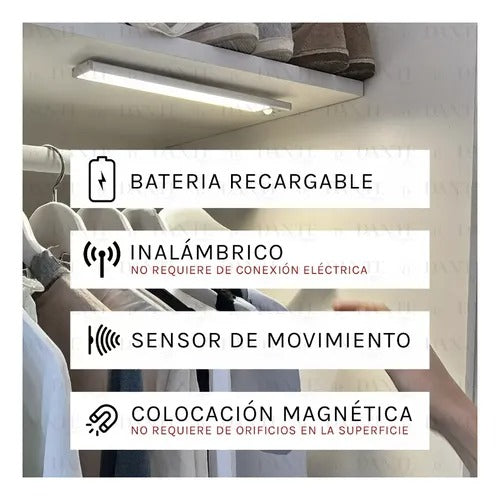 ¡PROMO 3X1! Barra Led con Sensor Movimiento