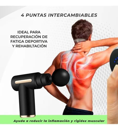 ZenGun™ Plus — Pistola Masajeadora Portátil Recargable
