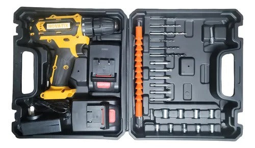 Taladro Inalambrico Atornillador Electrico 2 Baterias Recargable (NOVATIX-HYTOSHY)