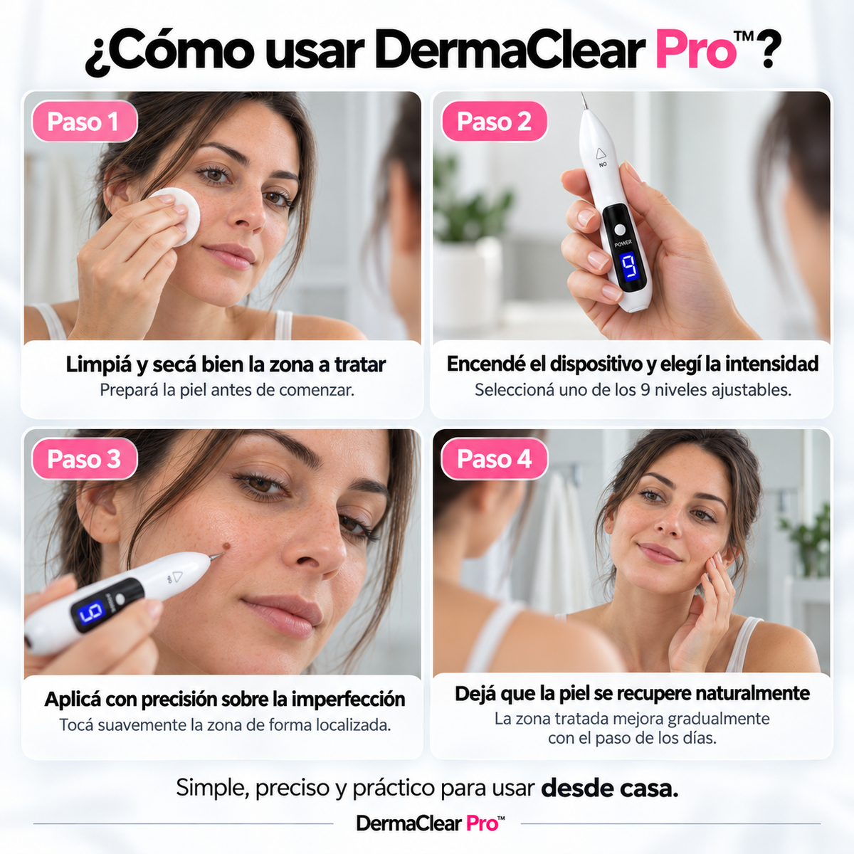 DermaClear Pro™ | Decile Adiós a las Imperfecciones de tu Piel