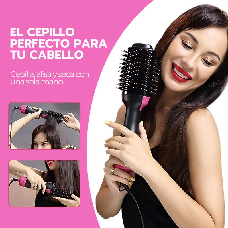 NovaLiss™ Cepillo Alisador Profesional 3 en 1
