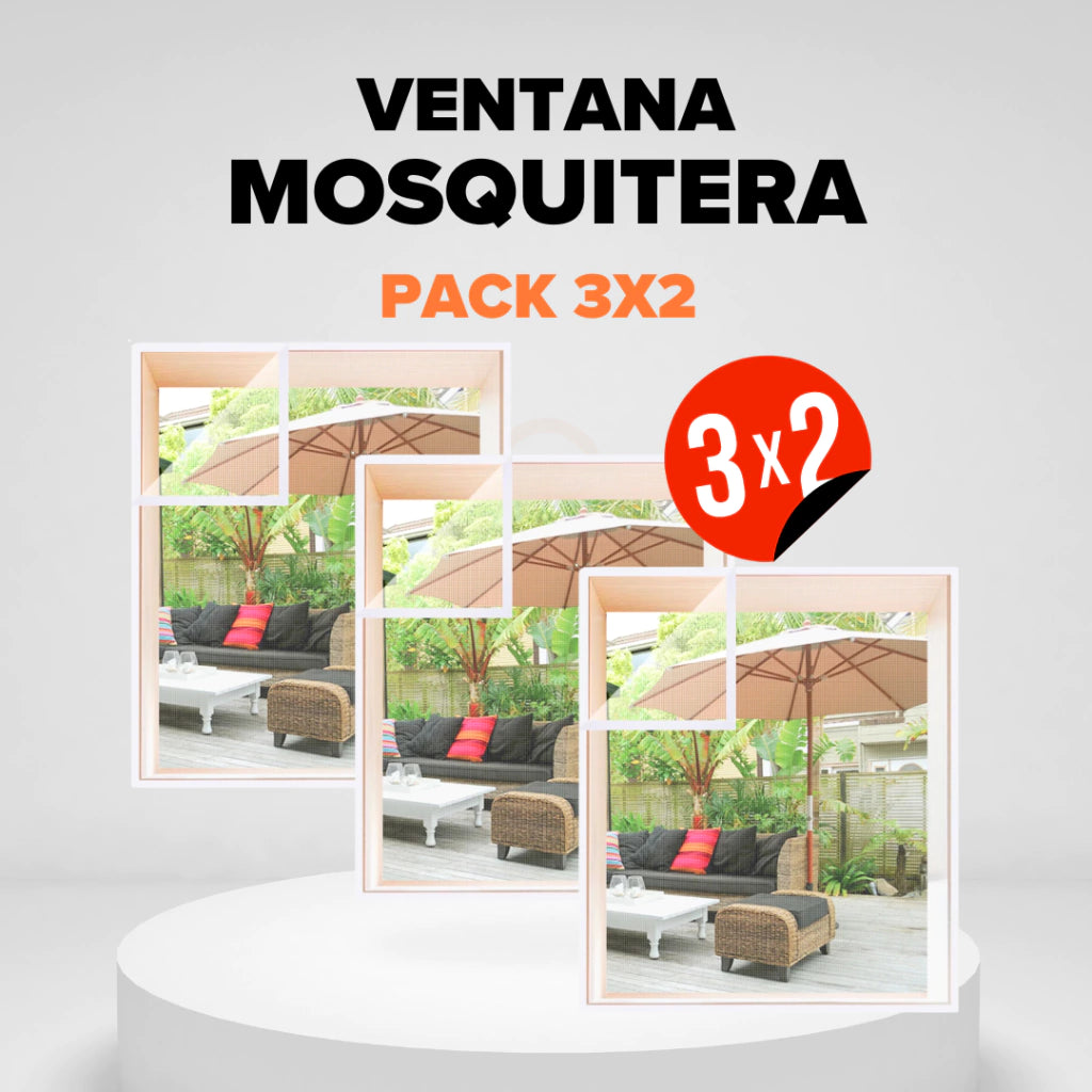 Ventana Mosquitera® - Promo PACK 3X2