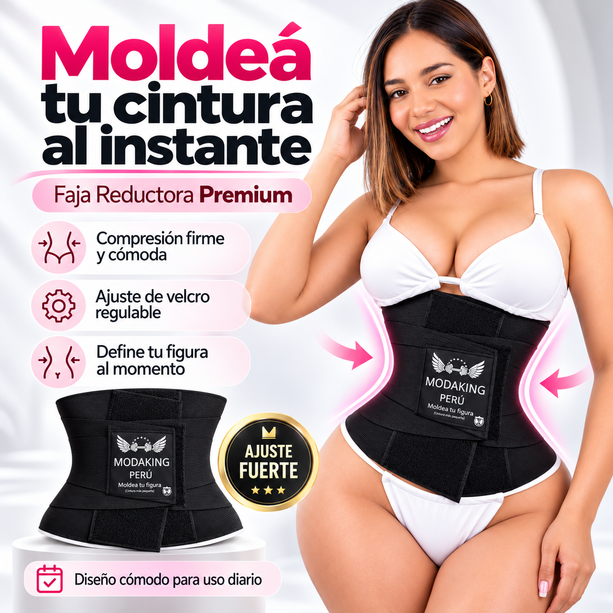 Faja Reloj de Arena Moda King