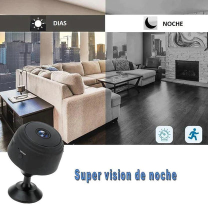 (3X1 SOLO POR HOY) MINI CÁMARA ESPÍA DE VIGILANCIA - WIFI, FULL HD