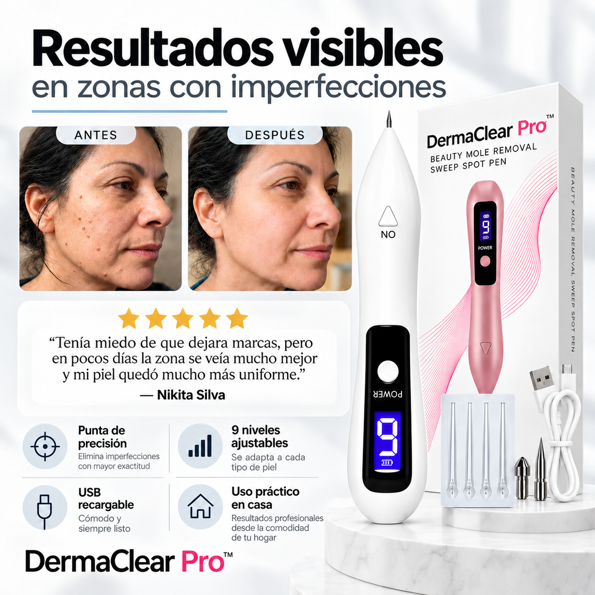 DermaClear Pro™ | Decile Adiós a las Imperfecciones de tu Piel