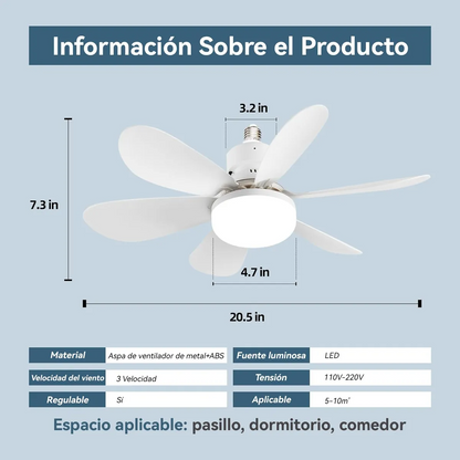 LumiVent™ | Sin Cables, Sin Esfuerzo, Sin Calor